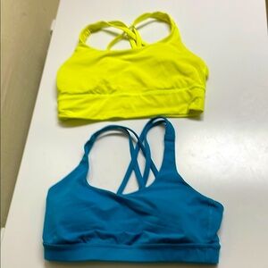 Lululemon sport bra bundle size 8
